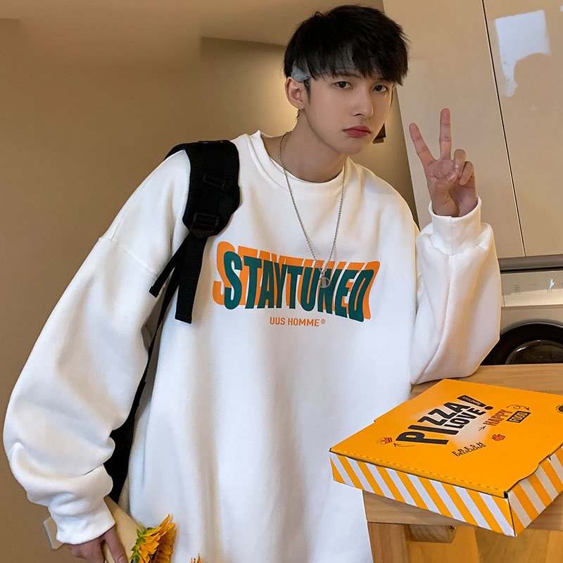 Áo Sweater Nam Nữ Chất Nỉ Bông Dày Dặn Form Rộng Freesize Unisex Staytuned 309