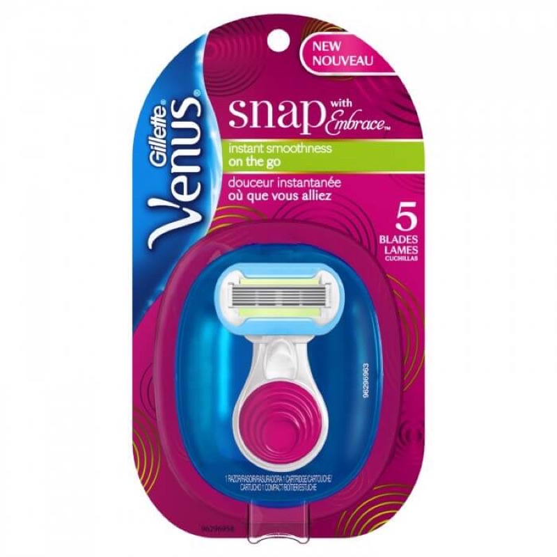 [bản Nhật] ĐẦU THAY DAO 5 LƯỠI THAY THẾ DAO CẠO VENUS GILLETTE SNAP, DAO CẠO LÔNG CHO NỮ