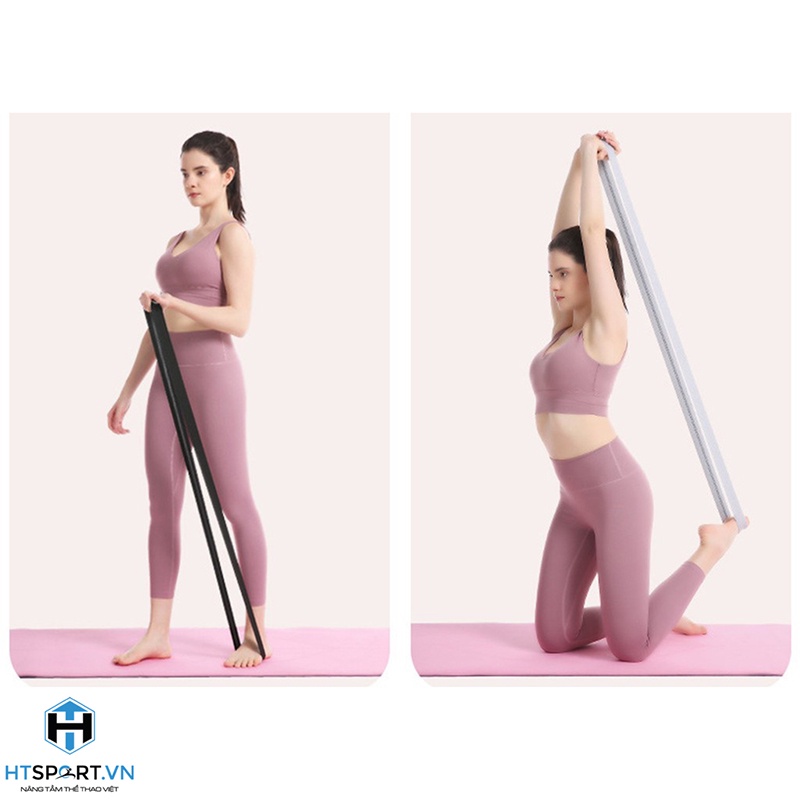 Dây Kháng Lực, Bộ 3 Dây Đàn Hồi Kháng Lực Tập Gym Yoga Đa Năng Aolikes AL3609 Chính Hãng