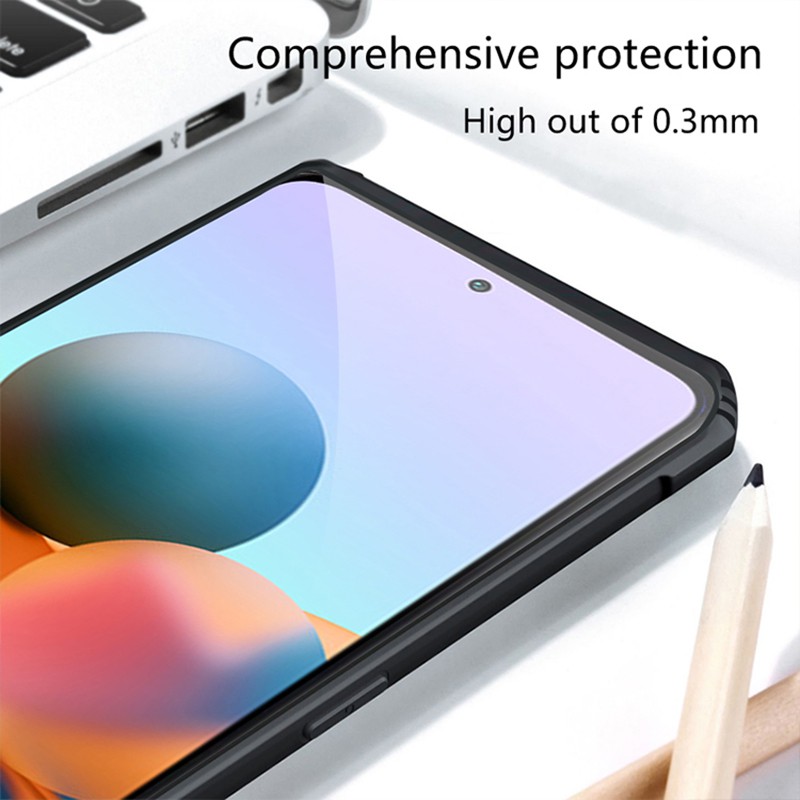 Ốp Điện Thoại Trong Suốt Bảo Vệ Cho Xiaomi Redmi Note 11 10 9 12 Pro Max 10s 9s 10T 11S Note 11 Pro Plus Pro +