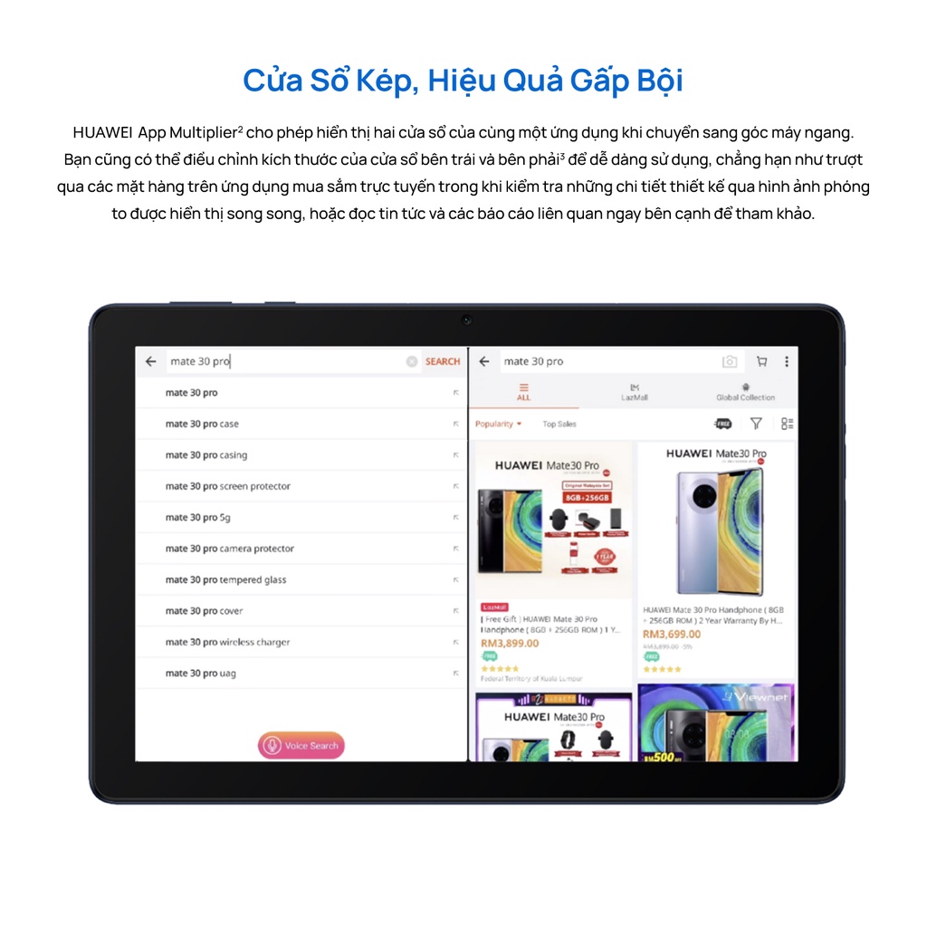 Máy Tính Bảng HUAWEI MatePad T 10 | Hiệu Suất Mượt Mà | Chế Độ Bảo Vệ Mắt | Âm Thanh Nổi Sống Động | BigBuy360 - bigbuy360.vn