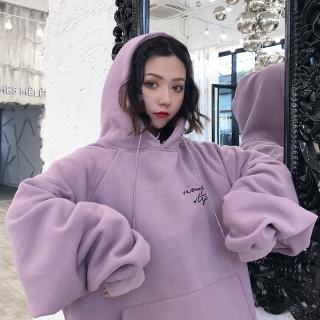 Áo hoodie dài tay thời trang năng động cho nữ
