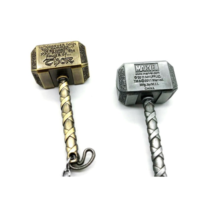Móc khóa mô hình búa Thor,rất đẹp và chắn chắn