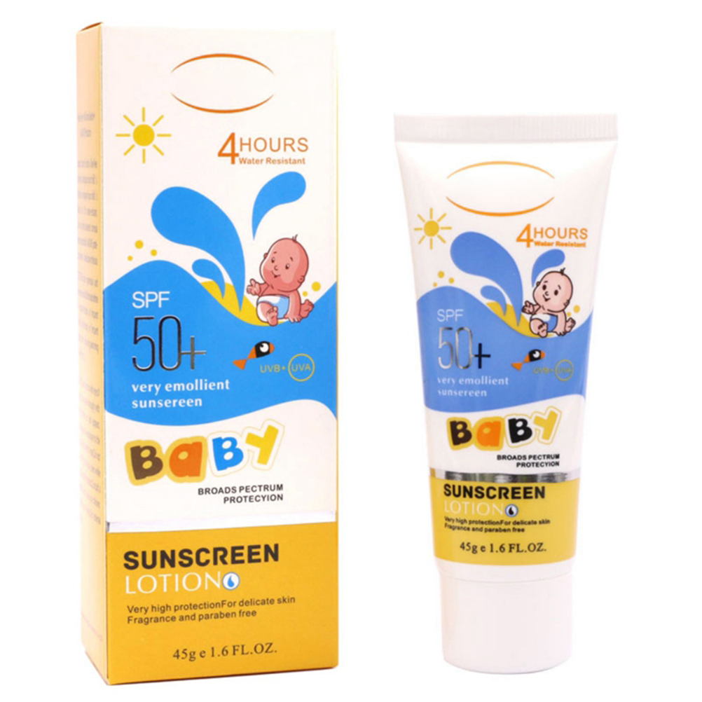 Kem chống nắng body SPF50+ 45ml bảo vệ da cho trẻ sơ sinh