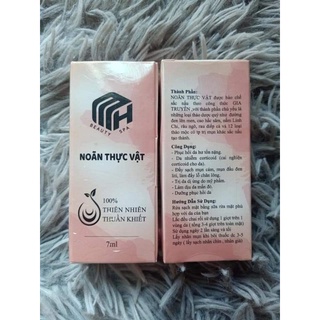 noãn thực vạt - thần dược mụn
