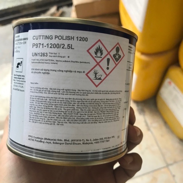 Autocolor p971-1200 đánh bóng sơn xe - 500ml