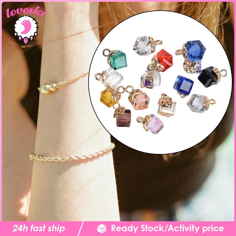 Set 40 Mặt Dây Chuyền Pha Lê Nhiều Màu Sắc