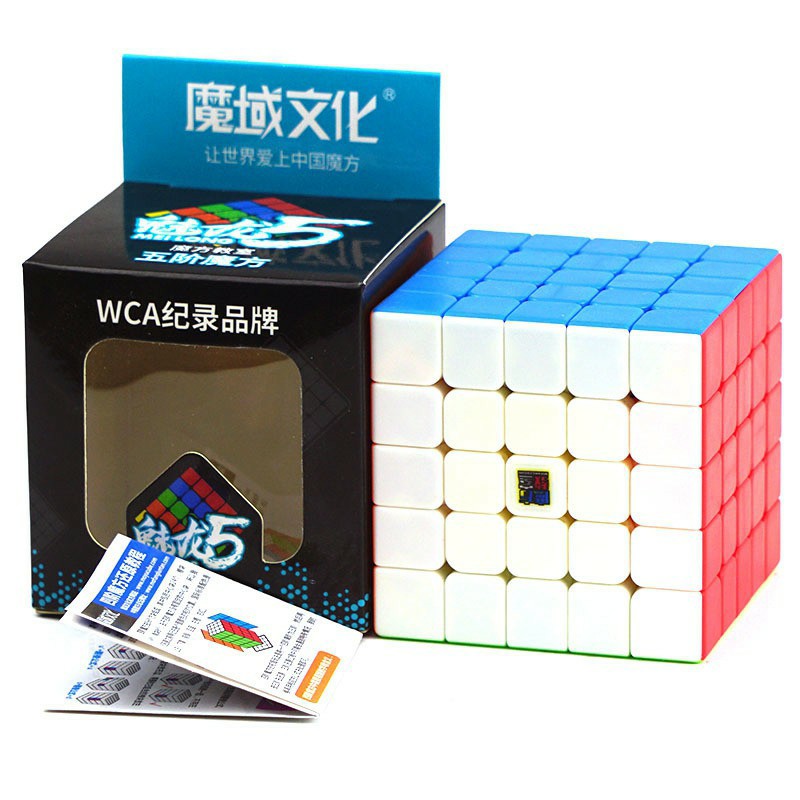 Đồ chơi Rubik 5x5 Stickerless MoYu MeiLong MFJS Rubik 5 Tầng(loại xịn)