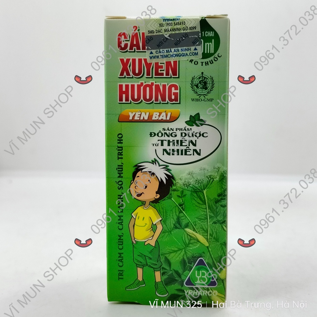 CẢM XUYÊN HƯƠNG YÊN BÁI - Cảm cúm, cảm lạnh, sổ mũi