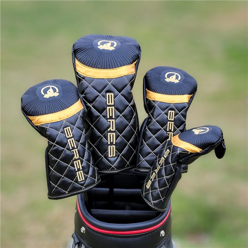 HONMA BERES Vỏ Bọc Đầu Gậy Golf Woods Cho Driver Fairway Hybrid 135H Bộ Đầu Bọc Bảo Vệ Cho Cả Nam Và Nữ Bằng Da PU Phụ Kiện Chơi Gôn