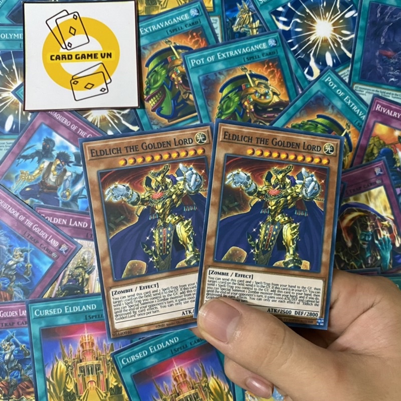 Bài YuGiOh - Bộ 54 lá bài Eldlich Deck - Card Game VN