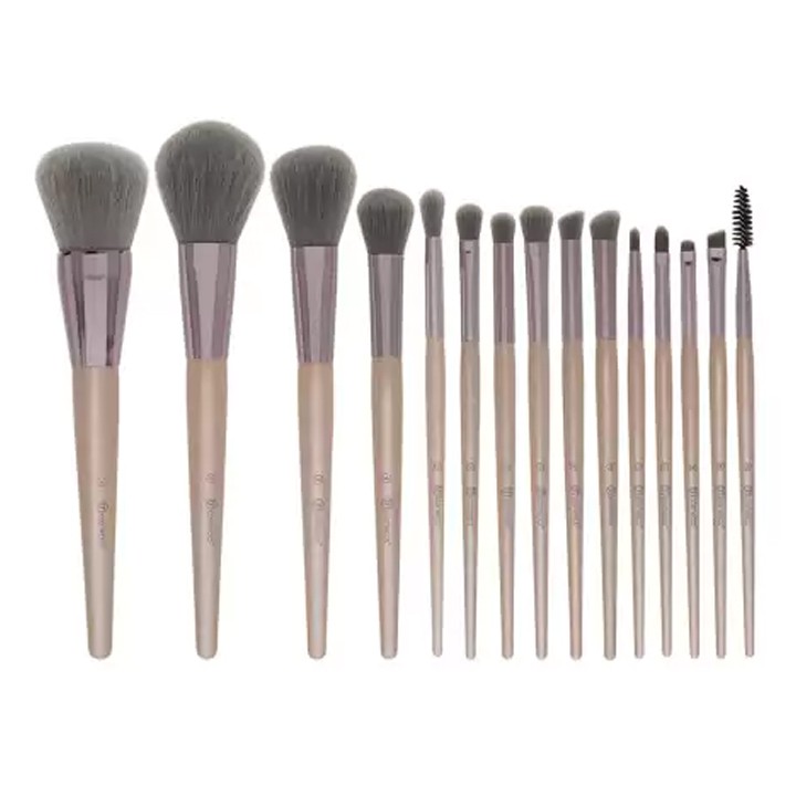 Bộ Cọ Trang Điểm BHCOSMETICS Lavish Elegance 15 Piece Brush Set With Cosmetic Bag