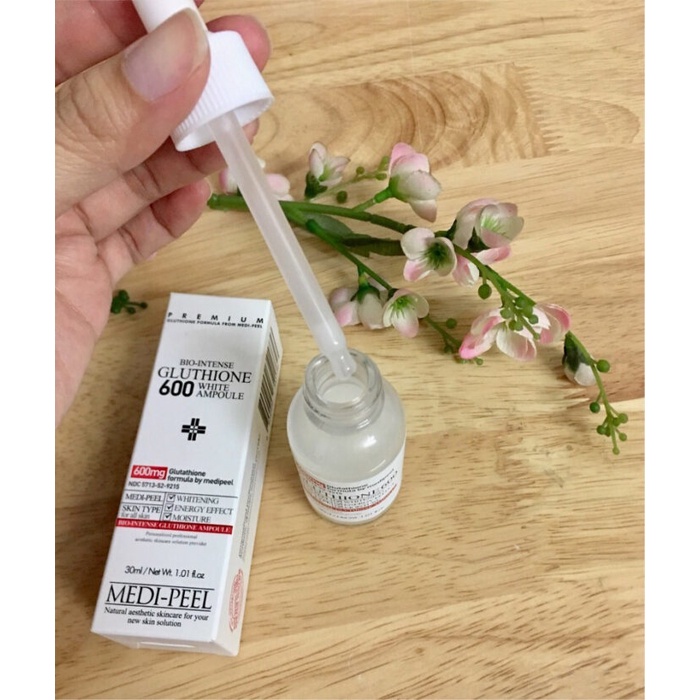 Serum Dưỡng Trắng Da Medi - Peel Bio - Intense Glutathione White Ampoule 30ml - Hàn Quốc BÓNGHOPAUTHENTIC