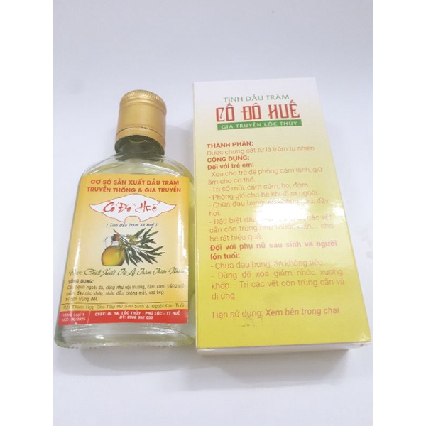 Dầu tràm Cố Đô Huế ( chai 50ml_100ml)