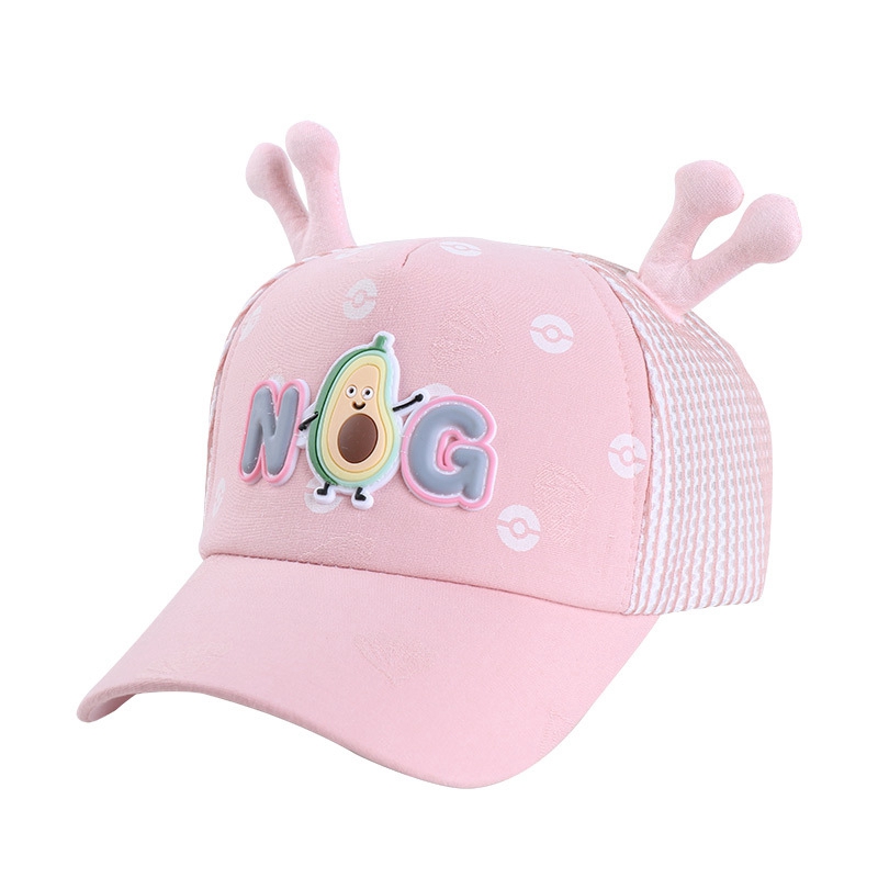 Mũ Lưỡi Trai Chống Nắng Họa Tiết Vịt Hoạt Hình Dễ Thương Thời Trang Xuân Hè Cho Bé