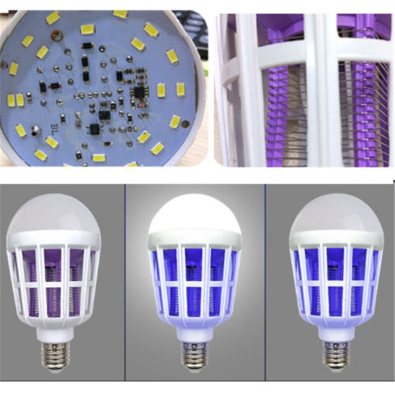Đèn LED AC220V Diệt Muỗi/Côn Trùng Tiện Dụng Cho Gia Đình