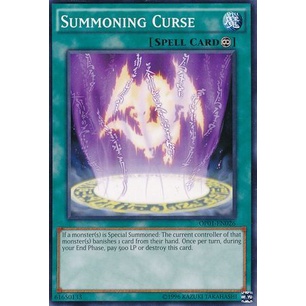 Thẻ bài Yugioh - TCG - Summoning Curse / OP01-EN026'