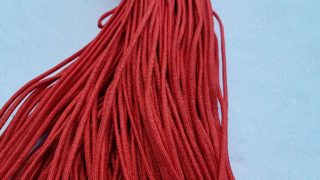 Dây paracord 4mm dẹp (bó 10m)