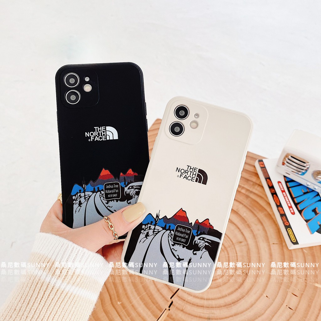Ốp Điện Thoại In Logo The North Face Cho IPhone 11 12 13 Pro XR XMAX