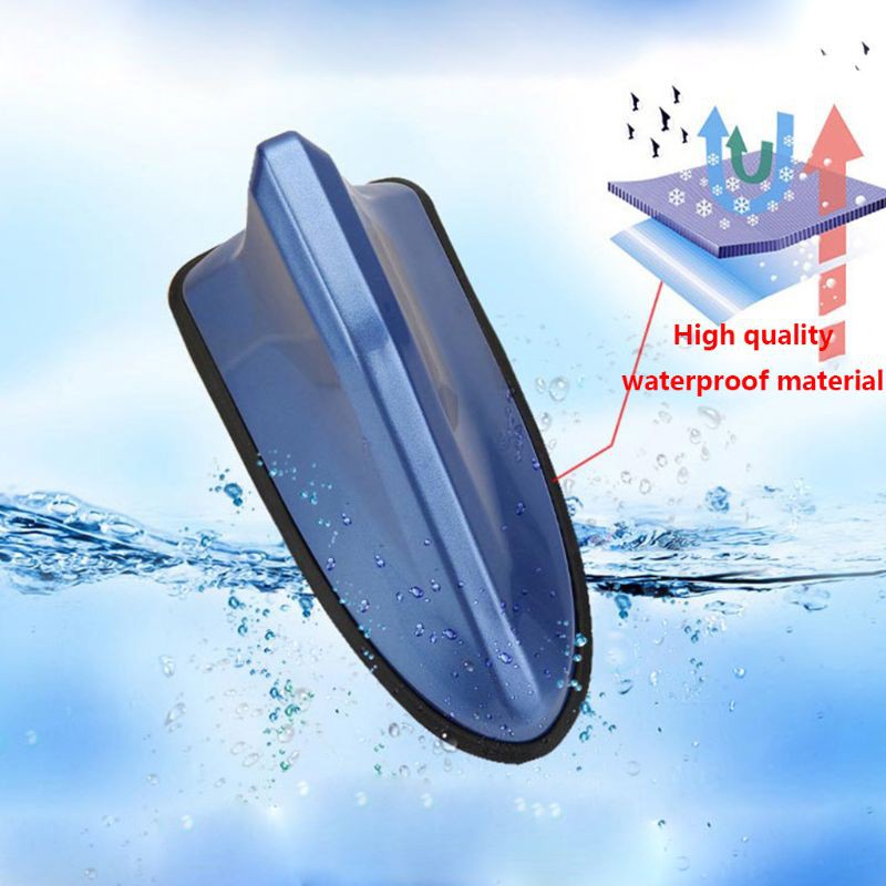 Ăng ten vây cá mập gắn trang trí mui xe hơi