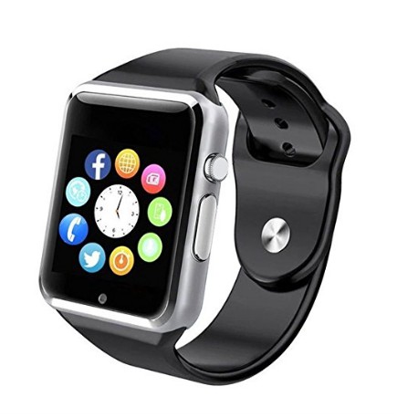 Đồng hồ thông minh Smartwatch A1 có khe gắn sim nghe gọi như điện thoại thông minh (bạc} giá rẻ