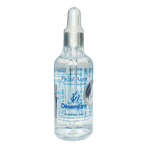 Serum Cấp ẩm HA Desembre Tinh chất Hydro Science Facial Aqua Treatment Concentrate, cho da mịn màng, căng bóng
