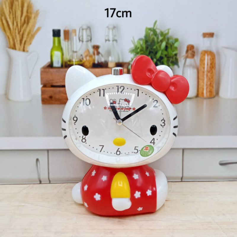 Đồng Hồ Báo Thức Hello kitty