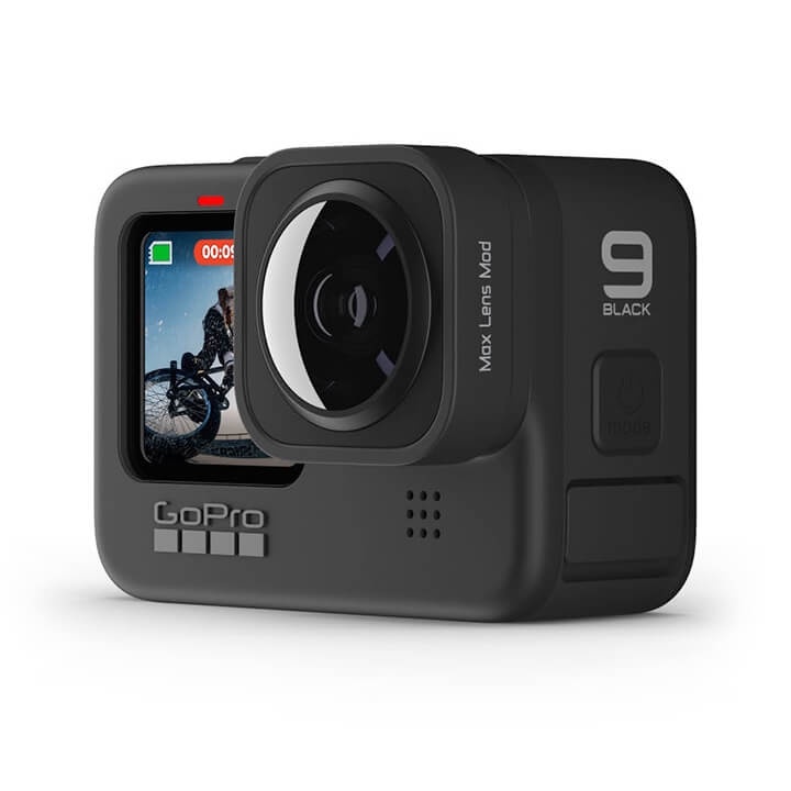 [Mã 11ELSALE hoàn 7% xu đơn 300k] LENS MAX MOD GOPRO 10 / GOPRO HERO 9 BLACK | BigBuy360 - bigbuy360.vn