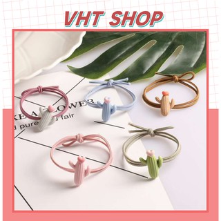 Dây buộc tóc hình cây xương rồng p66 - vht shop