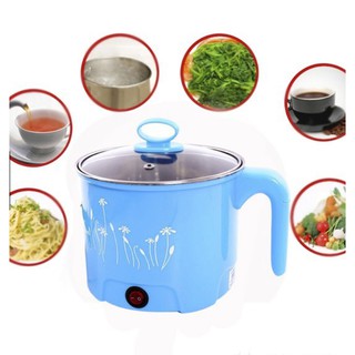 Nồi lẩu mini/ ca nấu mỳ đa năng siêu tốc siêu tiện lợi  16cm- Xanh