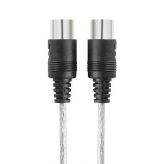 USB IN OUT MIDI Interface Cable Converter PC to Music Keyboard Adapter Cord-168