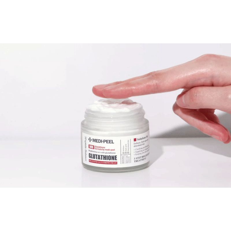 Kem dưỡng trắng da medipeel glutathione 600 cải thiện làn da  [chính hãng]