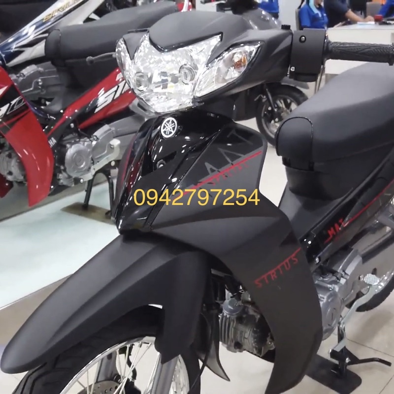 Sơn xe máy Yamaha Sirius màu Đen nhám MTP215-2K Ultra Motorcycle Colors