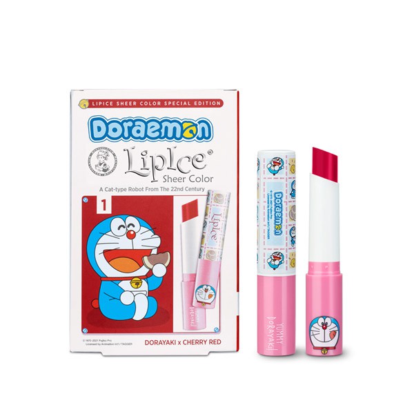 (NEW HOT) Son dưỡng có màu Doraemon x LipIce Sheer Color 2.4g