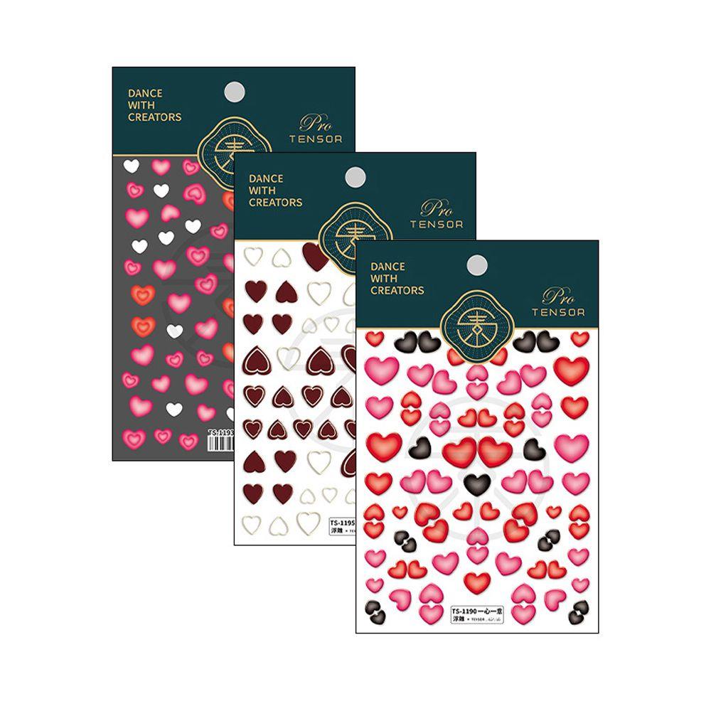 OCEANMAP Miếng Dán Trang Trí Móng Tay Họa Tiết Trái Cây Xinh Xắn