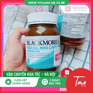 Dầu cá fish oil mini caps blackmores 400 viên - úc úc