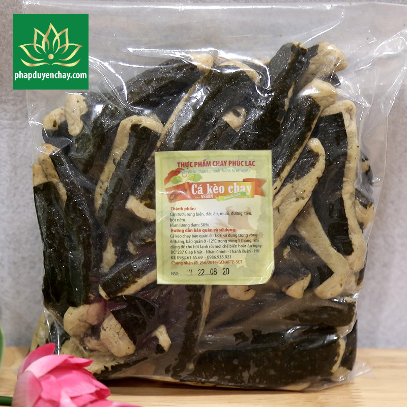 Thực phẩm chay - Cá Kèo Chay, Gói 500g