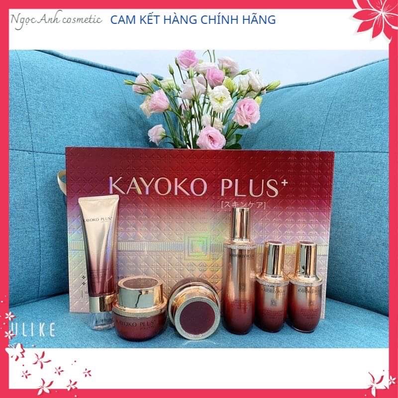 KAYOKO PLUS BỘ CHĂM SÓC DA DƯỠNG TRẮNG DA MẶT BỘ 6 SẢN PHẨM MẪU MỚI NHẤT 2021