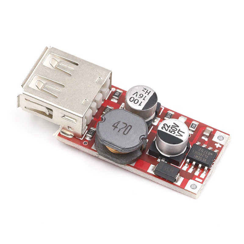 Set 3 Mô Đun Đầu Ra USB 3A Pcb 9V / 12V / 24V Sang 5V DC-DC Cho Xe Ô Tô