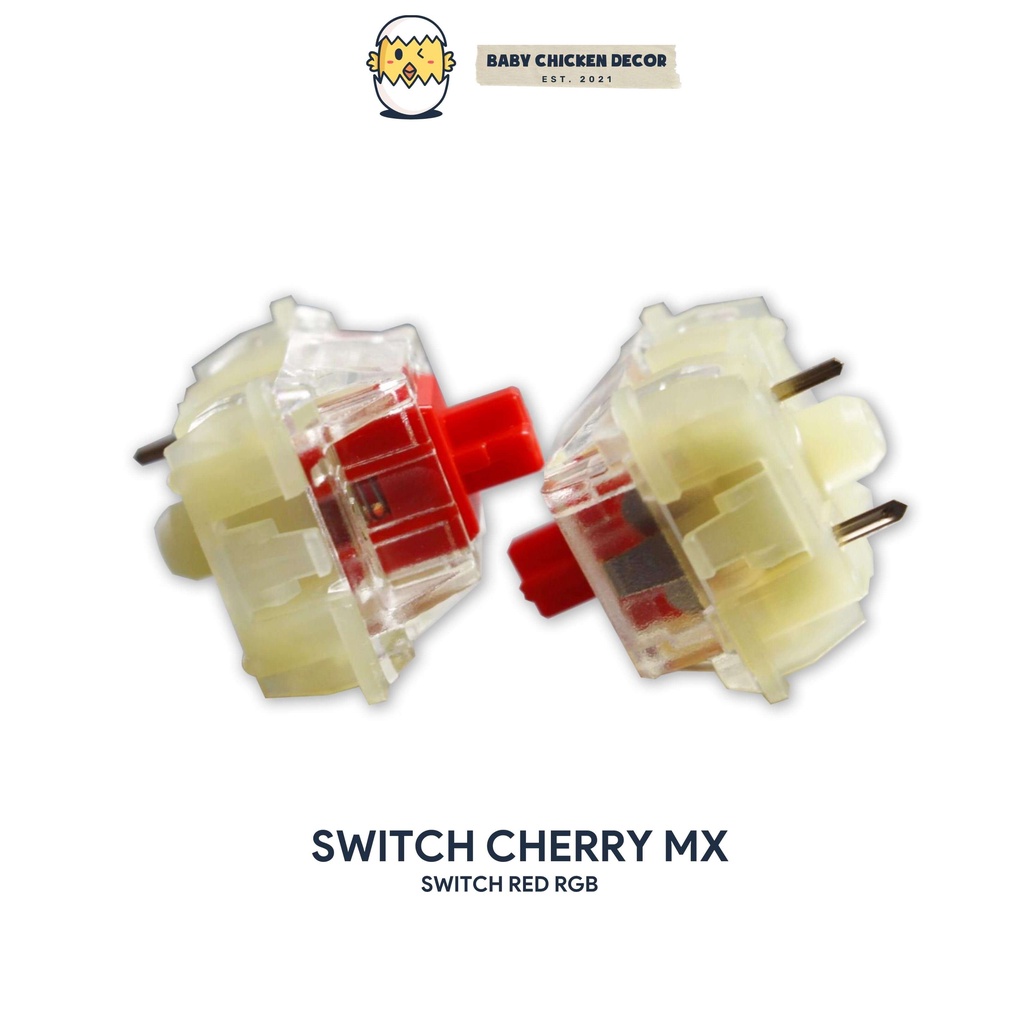 Switch phím cơ Cherry MX RGB, công tắc bàn phím Cherry Silent
