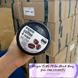 Tẩy Tế Bào Chết Body Organic cafe