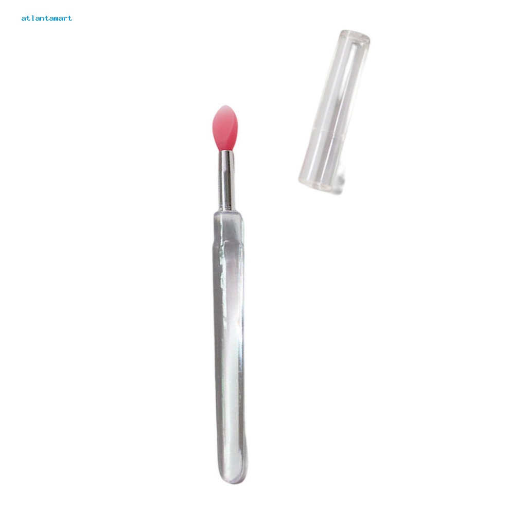 Atl| Cọ Son Môi Mini Bằng Silicone Tiện Dụng Cho Nữ