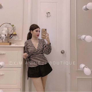 Bigsize ÁO THUN SỚ ZICAZC CỘT EO A306