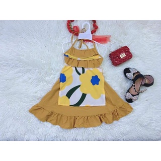 Set yếm hoa mai bé gái mặc Tết, lễ hội