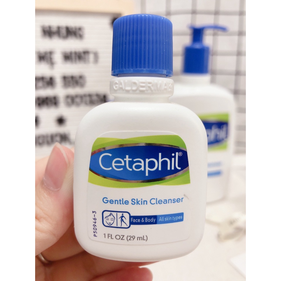 (Ảnh thật - Hàng chính hãng) Sữa rửa mặt Cetaphil