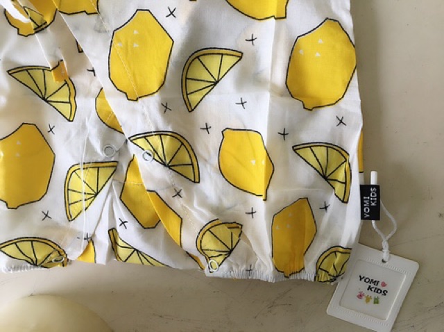 Bộ bodysuit dạng yukata cho bé