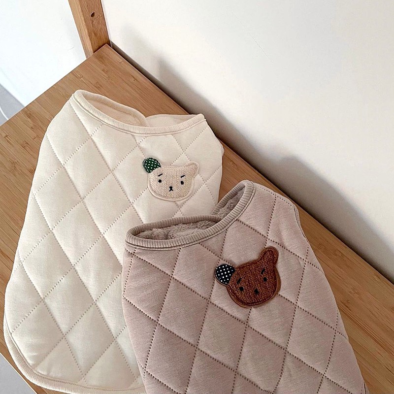 Áo khoác bằng cotton dày dặn thời trang thu đông cho thú cưng