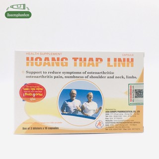 HOÀNG THẤP LINH - Hỗ Trợ Viêm Khớp Dạng Thấp