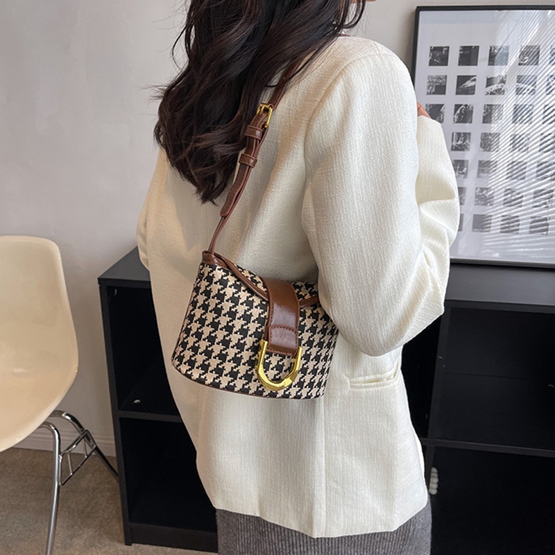 Ielgy Túi Đeo Chéo Vai Họa Tiết Chim Có Thể Điều Chỉnh Được Cho Nữ