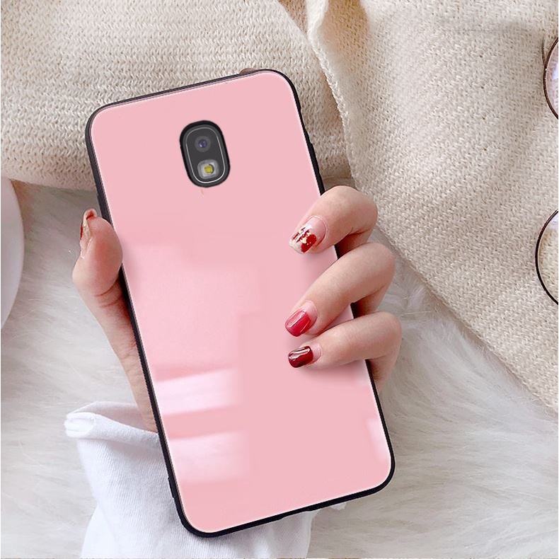 Ốp Lưng SAMSUNG GALAXY J7 PRO Mặt kính gương sáng bóng cao cấp